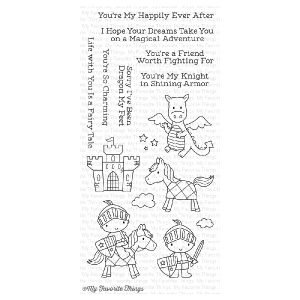 My Favorite Things Knight in Shining Armor Stamp Set