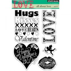 Penny Black All About Love Stamp Set