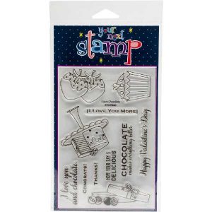 Your Next Stamp I Love Chocolate Stamp Set class=