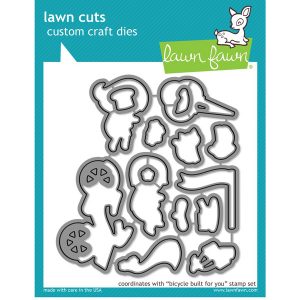 Lawn Fawn Bicycle Built for You Lawn Cuts