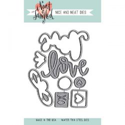 Neat & Tangled Love Notes Die Set