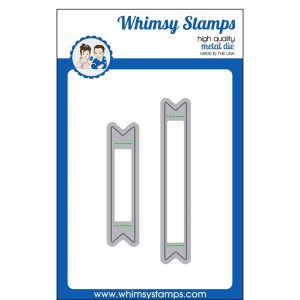 Whimsy Stamps Bold Banners Die Set