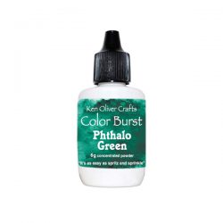 Ken Oliver Color Burst Watercolor Powder – Phthalo Green