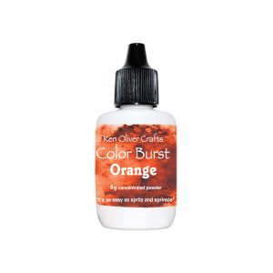 Ken Oliver Color Burst Watercolor Powder – Orange