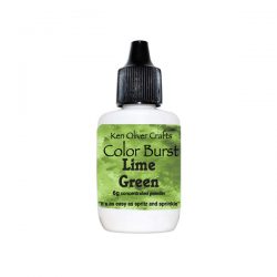 Ken Oliver Color Burst Watercolor Powder – Lime Green