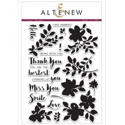 Altenew Floral Shadow Stamp Set