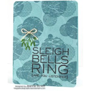 Impression Obsession Cover-a-Card Mesh Circles Background Stamp class=
