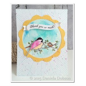 Impression Obsession Cover-a-Card Starburst Background Stamp class=
