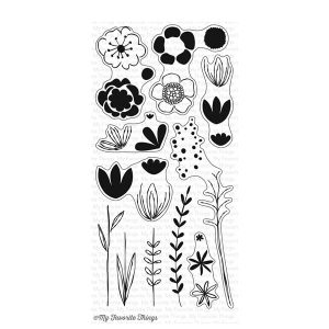 My Favorite Things Sketched Blooms 2 Stamp Set