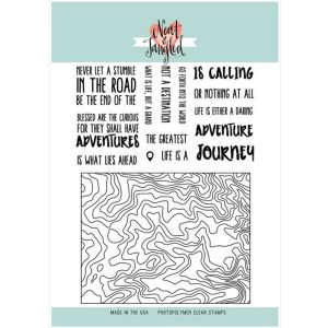 Neat & Tangled Topography Stamp Set