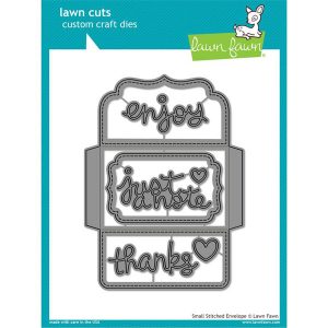 Lawn Fawn Small Stitched Envelope Die Set