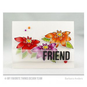 My Favorite Things Fancy Flowers Stamp Set class=