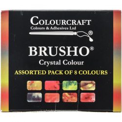Brusho Crystal Colours Set - 8/Pkg