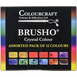 Brusho Crystal Colours Set - 12/Pkg
