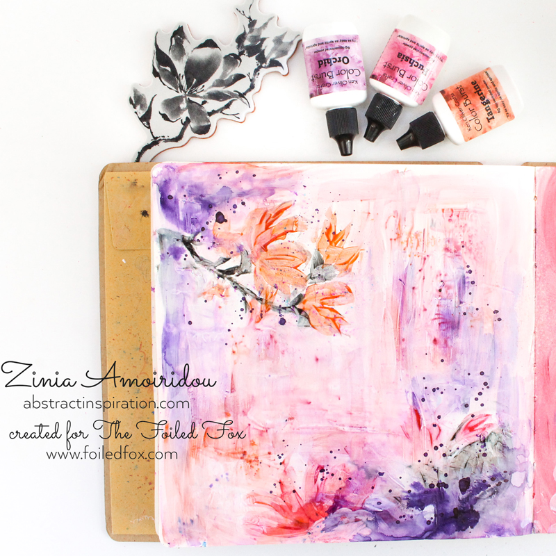 The Unfolding Art Journal Project by Zinia Amoiridou