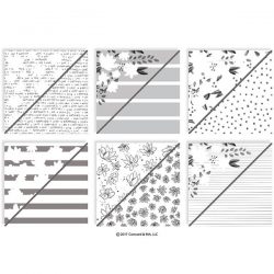 Concord & 9th Floral Fill-In Patterned Paper