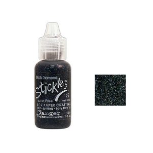 Ranger Stickles Glitter Glue – Black Diamond class=