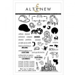 Altenew Engineers Rule Stamp Set