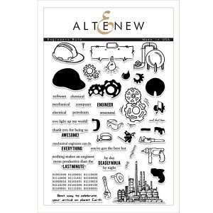 Altenew Engineers Rule Stamp Set