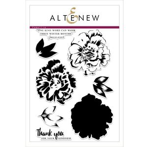 Altenew Build A Flower: Camellia stamp and die set
