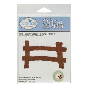 Elizabeth Craft Designs CountryScapes – Country Fence 1 Die