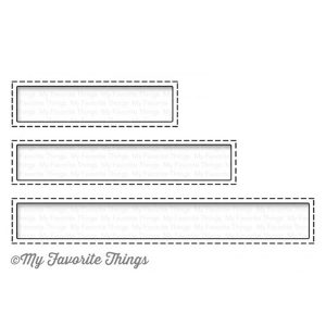 My Favorite Things Die-namics Stitched Rectangle Word Windows