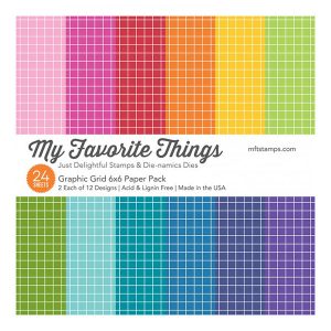 My Favorite Things Graphic Grid Paper Pack