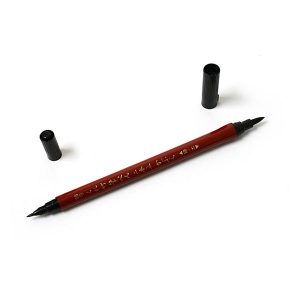 Kuretake No. 55 Double-Sided Brush Pen - Hard & Soft class=