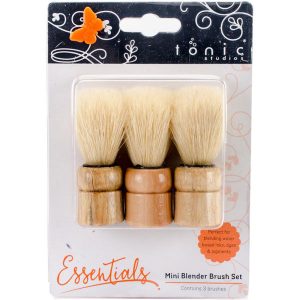 Tonic Studios Mini Blending Brush Set –  3/Pkg