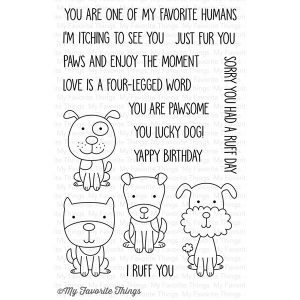 My Favorite Things Four-Legged Friends Stamp Set