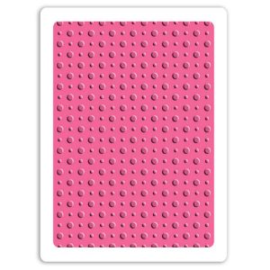 Sizzix Textured Impressions Embossing Folder - Party Time Dots class=