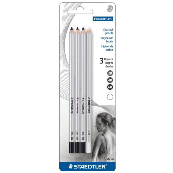 Staedtler Charcoal Pencil Set – The Foiled Fox