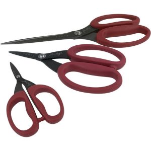 Tim Holtz Non-Stick Micro Serrated Mini Snips 5" class=