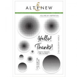 Altenew Halftone Circles Stamp Set