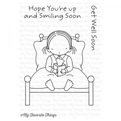 My Favorite Things Pure Innocence Bed Rest Stamp Set