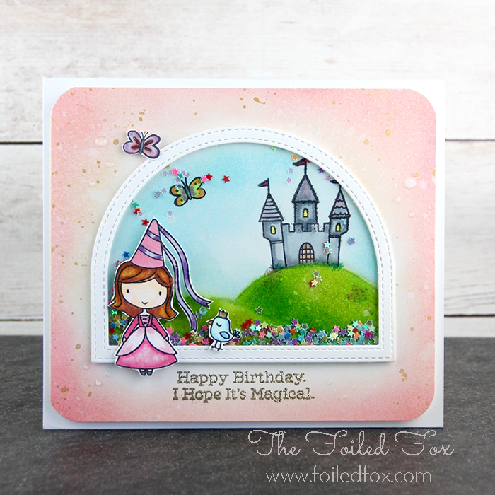 Fairy Princess card by The Foiled Fox