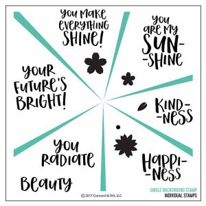 Concord & 9th Sunshine Turnabout Stamp Set