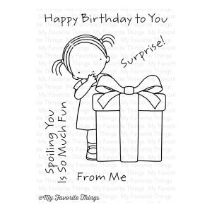 My Favorite Things Pure Innocence Happy Birthday to You Stamp Set