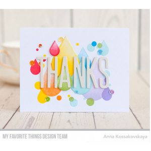 My Favorite Things Color Drops STAX Die-namics class=