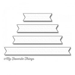 My Favorite Things Essential Fishtail Sentiment Strips Die-namics