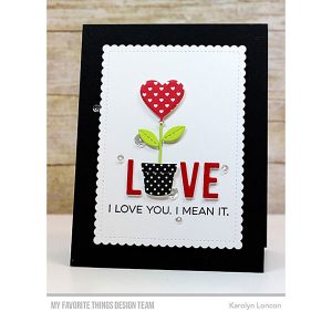 My Favorite Things Die-namics Heart-Shaped Balloon class=