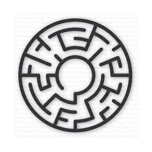 My Favorite Things Maze Shapes - Black