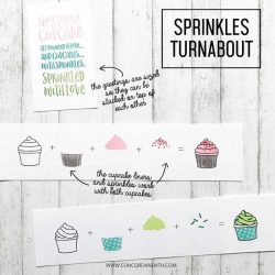 Concord & 9th Sprinkles Turnabout Stamp Set