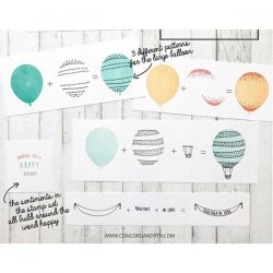 Concord & 9th Happy Balloons Stamp Set