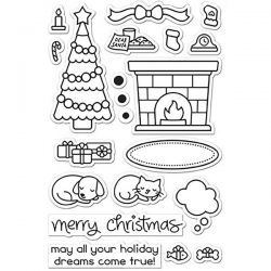 Lawn Fawn Christmas Dreams Stamp Set