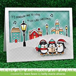 Lawn Fawn Here We Go A-Waddling Stamp Set