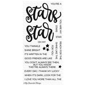 My Favorite Things Written in the Stars Stamp Set