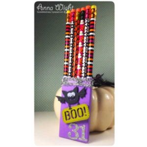 Impression Obsession Bat With Sign Die class=