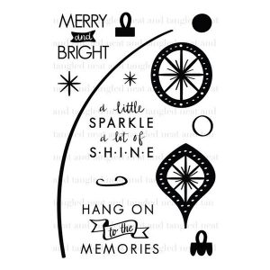 Neat & Tangled Merry and Bright Stamp Set <span style="color:red;">Blemished</span>