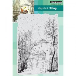 Penny Black Under The Trees Slapstick/Cling Stamp
